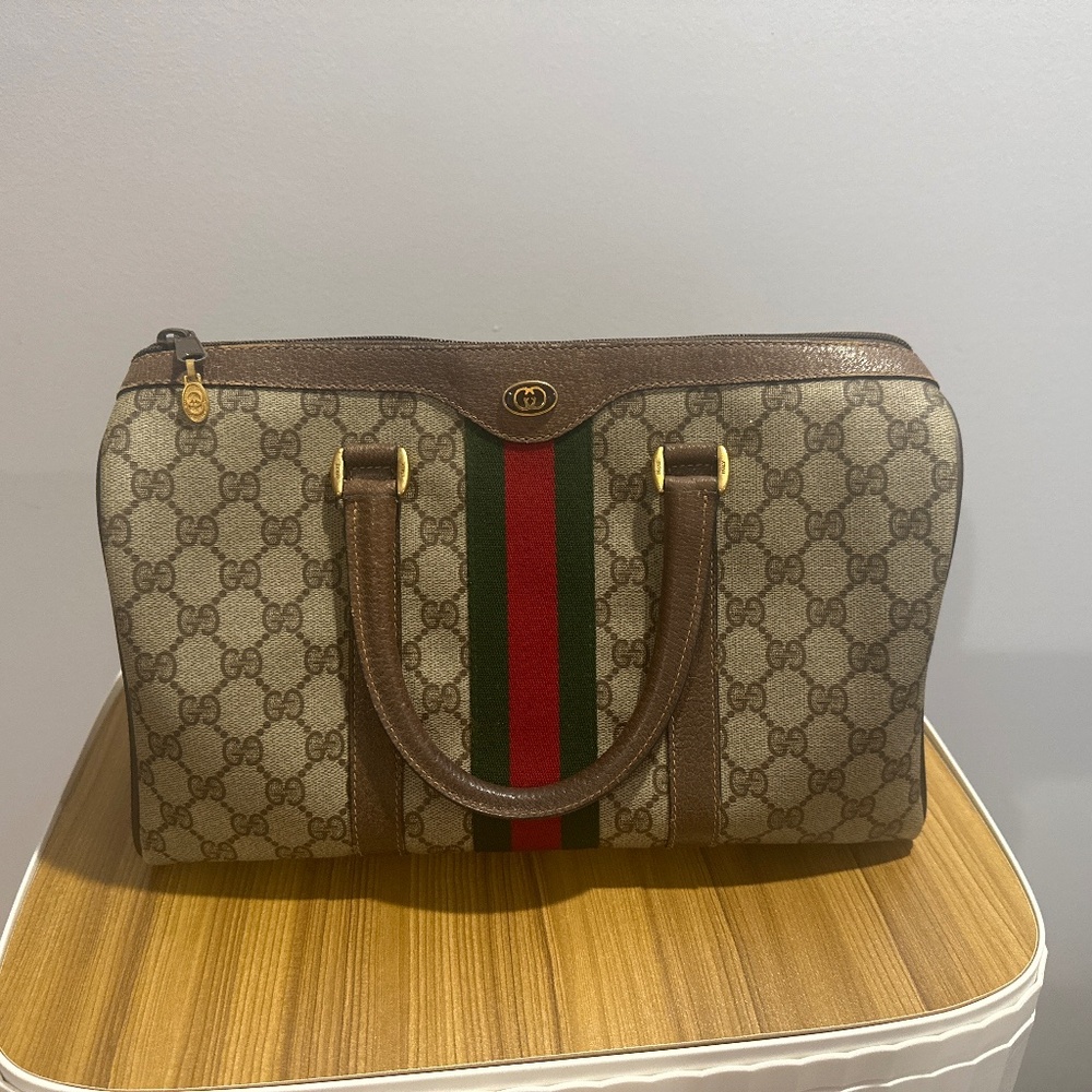 Vintage Gucci Boston Bag